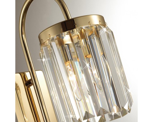 4987/1W CLASSIC ODL22 449 золотой/хрусталь Бра E14 1*40W VASSA