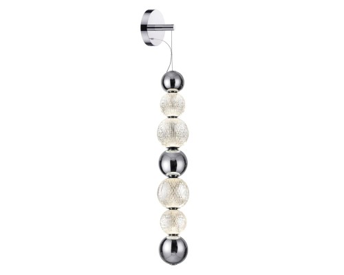 5007/13WL L-VISION ODL23 421 хром/прозрачный/металл/акрил Настенный светильник LED 13W 4000K 700Лм CRYSTAL