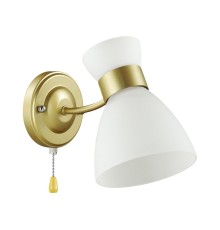 Бра Lumion 4535/1W COMFI LN21 057 матовое золото E27 1*60W 220V WILMA