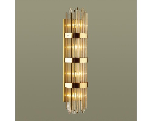 4854/4W HALL ODL_EX21 золото/стекло Настенный светильник E14 4*40W  высота 890см EMPIRE