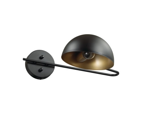 5293/1WA LOFTI LN23 черный, золотой Бра с выкл. E27 1*60W 220V KENT