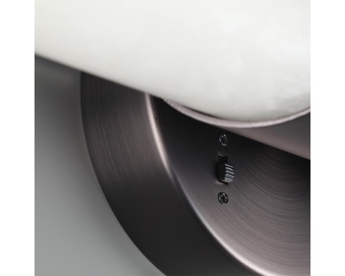 6673/12WL L-VISION ODL24 123 Настенный светильник темная латунь/металл/алебастр IP20 LED 12W 540Лм 3000K/4000K MARBELLA