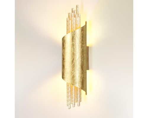 Накладной светодиодный светильник Odeon Light 3901/5W Monica золотистый/янтарный LED 5 Вт 4000K