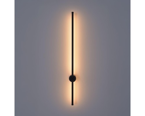 8308/14WL LEDIO черный, металл Настенный светильник с диммером LED 14W 3000K/4000/7000K 220V BRAM