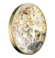 5079/50L L-VISION ODL24 зол./серо-бежевый/металл/натур.камень/акрил Настен.-потолочн. cветил.  с переключ.цветов.темпер. LED 50W 3000К/4000K/6000K BERGI