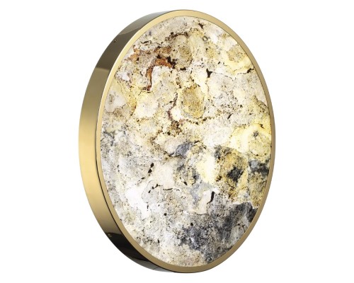 5079/50L L-VISION ODL24 зол./серо-бежевый/металл/натур.камень/акрил Настен.-потолочн. cветил.  с переключ.цветов.темпер. LED 50W 3000К/4000K/6000K BERGI