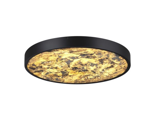 5064/40L L-VISION ODL24 черн./серо-беж./металл/натур.камень/акрил Настен.-потолочн. cветил.  с переключ.цветов.темпер. LED 40W 3000К/4000K/6000K BERGI