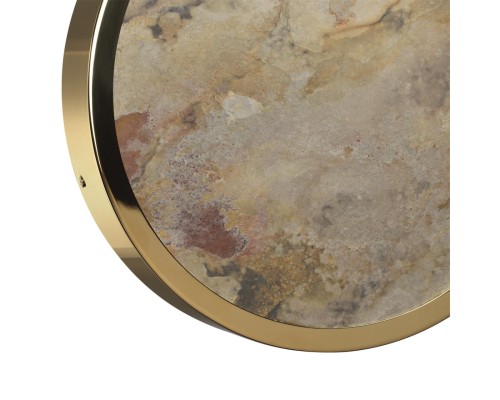 5079/24L L-VISION ODL24 зол./серо-беж./металл/натур.камень/акрил Настен.-потолочн. cветил.  с переключ.цветов.темпер. LED 24W 3000К/4000K/6000K BERGI