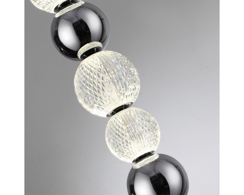 5007/13WL L-VISION ODL23 421 хром/прозрачный/металл/акрил Настенный светильник LED 13W 4000K 700Лм CRYSTAL