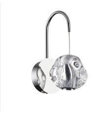 5084/5WL L-VISION  хром/прозрачный/металл/акрил Бра LED 5W 4000K 250lm JEMSTONE