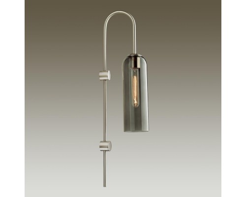 4805/1W PENDANT ODL21 291 никель/дымчатый Бра E27 1*60W VOSTI