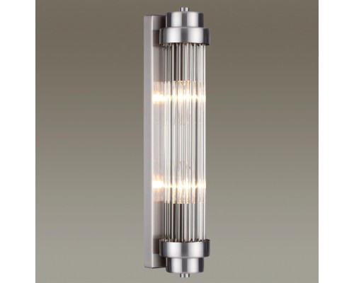 4823/2W WALLI ODL21 505 никель/прозрачный Настенный светильник E14 2*40W LORDI