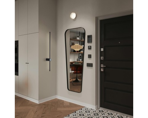 8308/14WL LEDIO черный, металл Настенный светильник с диммером LED 14W 3000K/4000/7000K 220V BRAM