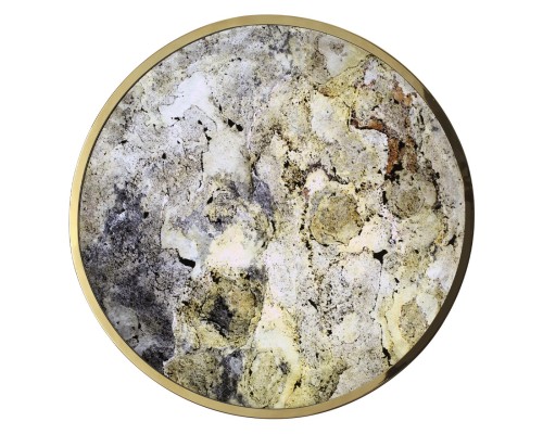 5079/50L L-VISION ODL24 зол./серо-бежевый/металл/натур.камень/акрил Настен.-потолочн. cветил.  с переключ.цветов.темпер. LED 50W 3000К/4000K/6000K BERGI