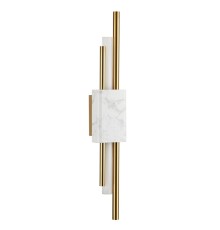 4359/10WL MIDCENT ODL23 175 белый мрамор/золотистый металл Настенный светильник IP20 LED 10W 655Лм 3000K MARMI