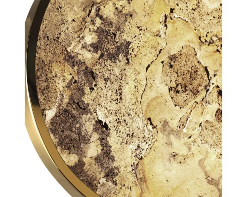 5079/50L L-VISION ODL24 зол./серо-бежевый/металл/натур.камень/акрил Настен.-потолочн. cветил.  с переключ.цветов.темпер. LED 50W 3000К/4000K/6000K BERGI