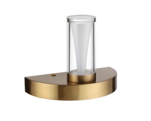 7144/5WL HIGHTECH ODL26 515 светильник античная бронза/акрилл/металл IP20 LED 5W 402Лм 3000K 180° 220V DEFANCE