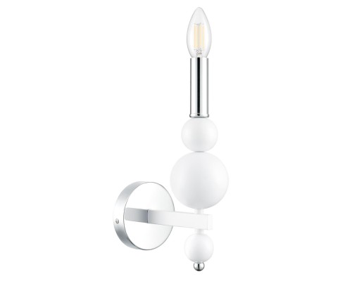 8260/1W MODERNI LN26 126 белый/хром, металл Бра E14 1*40W 220V NANA