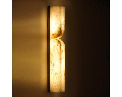 6685/15WL L-VISION ODL24 197 Настенный светильник латунь/металл/алебастр IP20 LED 18W 3000K/3500K/4000K MARBELLA