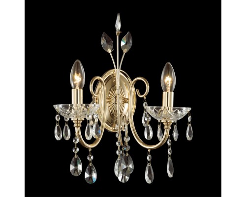 4977/2W HALL ODL23 000 золотой/хрусталь Бра E14 2*40W VERSIA