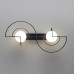 7196/6WL L-VISION ODL27 Настенный светильник металл/стекло/черный/белый IP20 LED 6W 3500K 220V FUTURUM