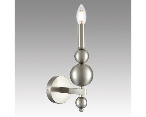 8107/1W MODERNI LN26 128 никель, металл Бра E14 1*40W 220V NANA