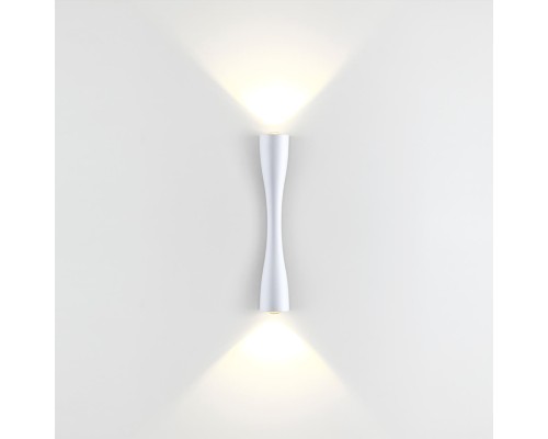 4290/10WL HIGHTECH ODL22 159 белый/металл Настенный светильник IP20 LED 10W 588Лм 3000K ANIKA