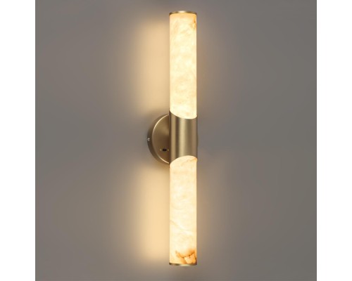 6672/12WL L-VISION ODL24 199 Настенный светильник латунь/металл/алебастр IP20 LED 12W 540Лм 3000K/4000K MARBELLA