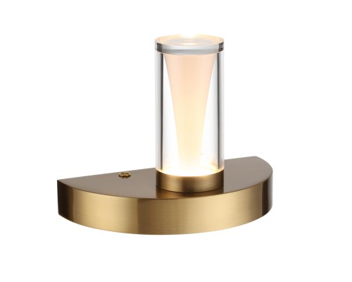 7144/5WL HIGHTECH ODL26 515 светильник античная бронза/акрилл/металл IP20 LED 5W 402Лм 3000K 180° 220V DEFANCE