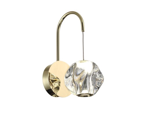 5085/5WL L-VISION  золото/прозрачный/металл/акрил Бра LED 5W 4000K 240lm JEMSTONE