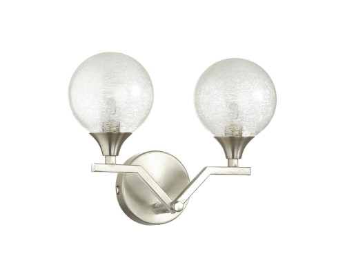 4567/2W УЦЕНКА VINTAGE LN22 000 никель Бра G9 2*40W IP44 220V ALMA