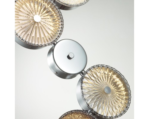 5416/25WL L-VISION ODL_EX23 11 хром/разноцветный металл/стекло Бра LED 25W 4000K CARAMELLA