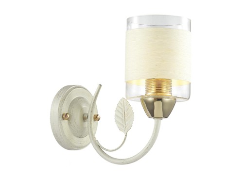 3029/1WY УЦЕНКА(НЕВОЗВРАТНЫЙ ТОВАР) COMFI LN16 000 золото, белый с золотой патиной Бра E27 60W 220V FILLA