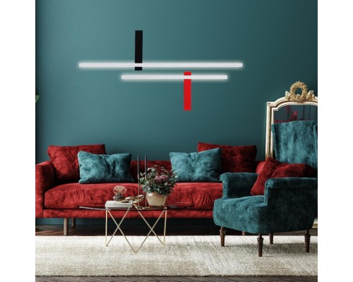 5602/9WL LEDIO LN23 000 красный Настенный светильник LED 9W 3000К 563Лм 220V BLAKE