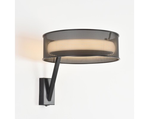 8370/15WL LEDIO LN26 304 черный, металл/силикон Бра LED 15W 3000/4000/6000K 220V ALVA