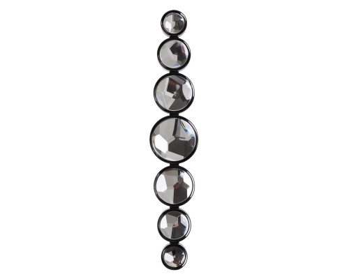 7174/15WL L-VISION ODL26 Настенный светильник  черный/хрусталь/металл IP20 LED 15W 3000K 220-240V SPILLA