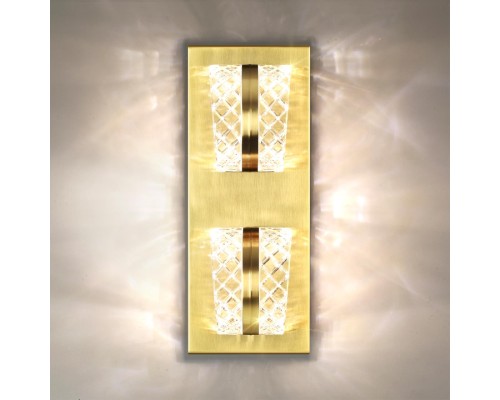 5030/8WL L-VISION ODL24 000 античн.бронзаметалл/акрил Бра LED 8W 4000K 367лм MIRAGE