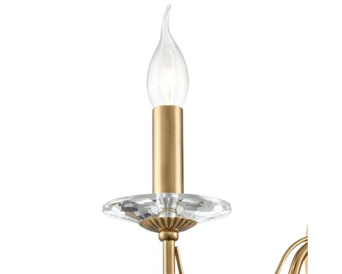 8033/1W CLASSI LN26 металл/стекло, медь/прозрачный Бра E14 1*40W 220V INCANTO