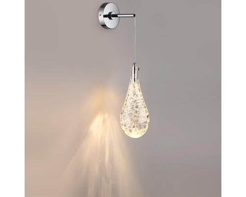 7148/5WL L-VISION ODL26 231 светильник хром/стекло/металл IP20 LED 4W 300Лм 3000K 180° 220V BRAID