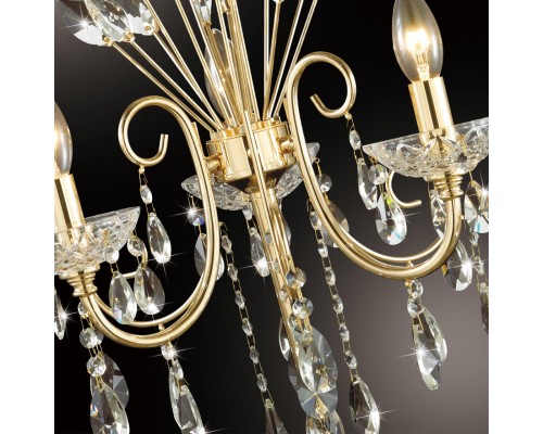 4977/2W HALL ODL23 000 золотой/хрусталь Бра E14 2*40W VERSIA