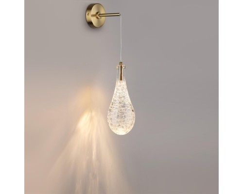 7147/5WL L-VISION ODL26 231 светильник античная бронза/стекло/металл IP20 LED 4W 300Лм 3000K 180° 220V BRAID