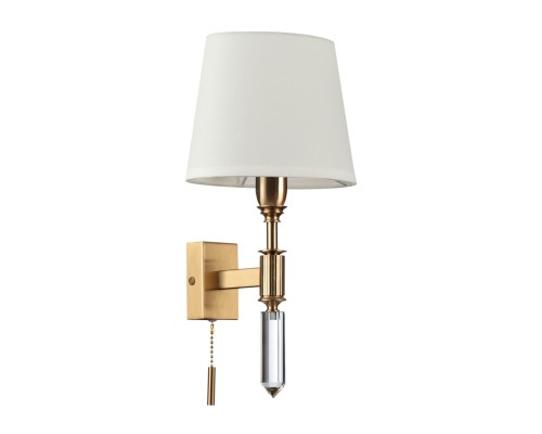 4894/1W MODERN ODL_EX22 161 бронзовый/белый/ткань Бра с выкл. E14 1*40W LONDON