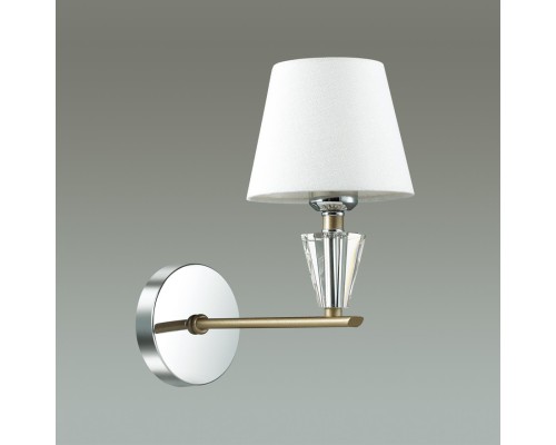 Бра Lumion 3733/1W Loraine хром, золотой E27 1*60 Вт