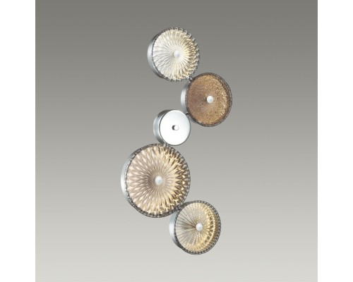 5416/26WL L-VISION ODL_EX23 11 хром/разноцветный металл/стекло Бра LED 26W 4000K CARAMELLA