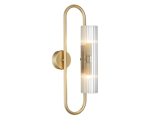 6560/2W SUSPENTIONI LN24 золотой/прозрачный/металл/стекло Бра G9 2*20W 220V TORONTO