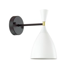 4494/1W MODERNI LN20 000 белый, черный, золотой Бра E14 60W 220V OLIVER