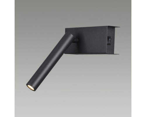 5638/3WL LEDIO LN23 039 чёрный Бра LED 3W 3000K 140Лм 220V MANNY