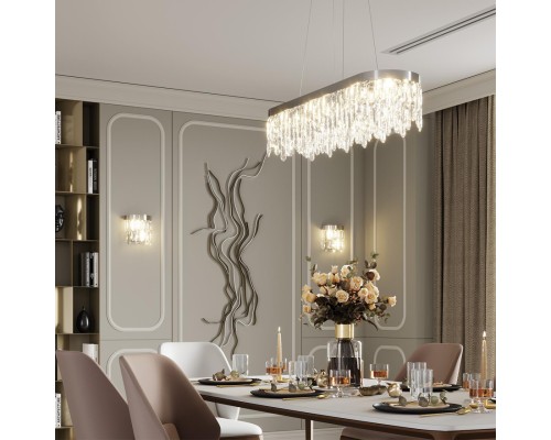 4985/2W HALL ODL22 383 хром/хрусталь Бра E14 2*40W DAKISA