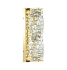 4999/10WL HALL ODL23 433 золотой/прозрачный/металл/хрусталь Бра LED 10W 4000K STRAZA