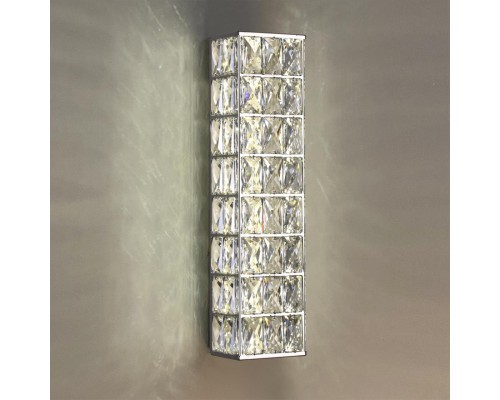 4927/9WL L-VISION ODL24 483 хром/металл/хрусталь Настенный светильник LED 9W 4000K 508Лм PANTA